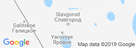 Slavgorod map